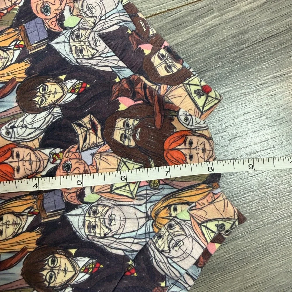 Handmade Wizard Print Bummies High Waist Stretch Shorts‎ Kids 3–6M Multicolor
